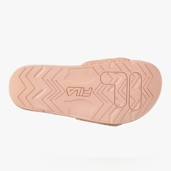 New In Box Fila Women's Fuzzy Slide Sandal SIZE 7 - Picture 4 of 7